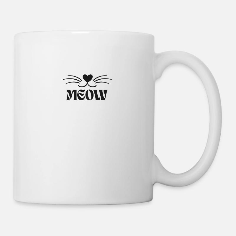 MIAOU - Mug blanc - blanc