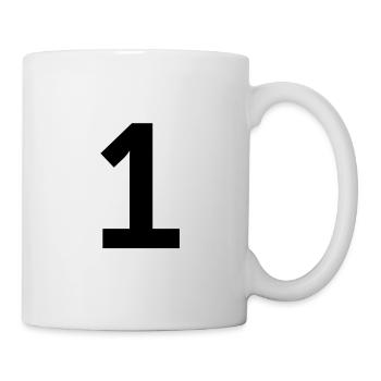 Sport Number 1 One - Mug - white - Right