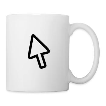 Mouse pointer mouse computer gift for gamers - Mug - white - Right