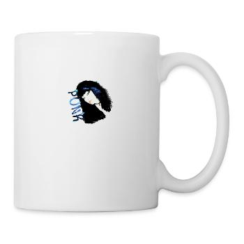 emo girl,emo,punk,painting,woman,rock,punk rock - Mug - white - Right