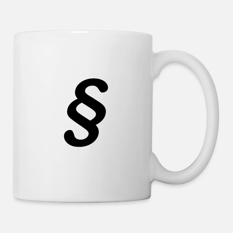 law - Mug - white