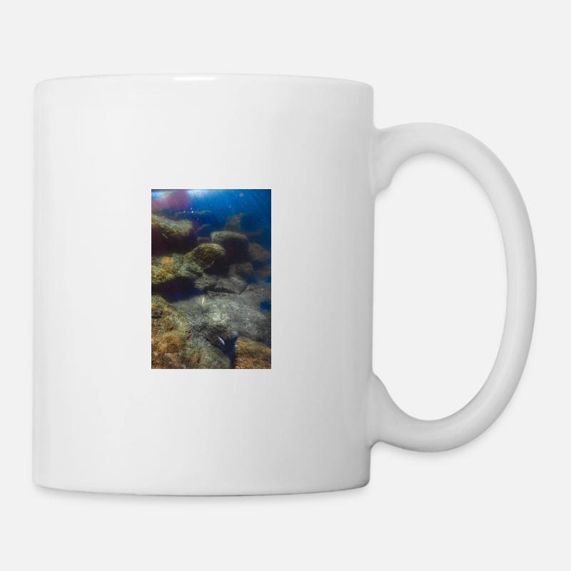 Vie marine - Mug blanc - blanc