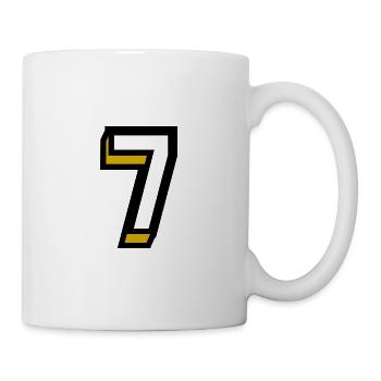 7. GEBURTSTAG. ALLES GUTE ZUM GEBURTSTAG! - Tasse - Weiß - Rechts