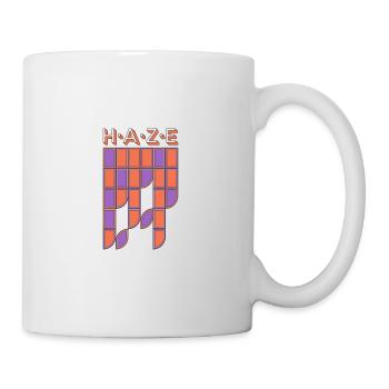 Schriftzug grafisch - Tasse - Weiß - Rechts