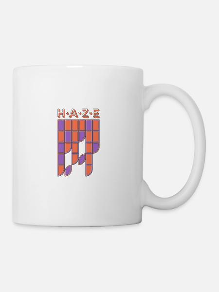 Graphique de lettrage - Mug blanc - blanc