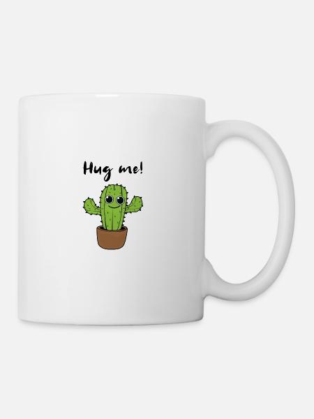 Hug me! - Tasse - Weiß