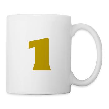 1. 1 year. 1st ANNIVERSARY. 1 YEAR ANNIVERSARY - Mug - white - Right