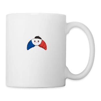 Croissant Frankreich Geschenkidee - Tasse - Weiß - Rechts