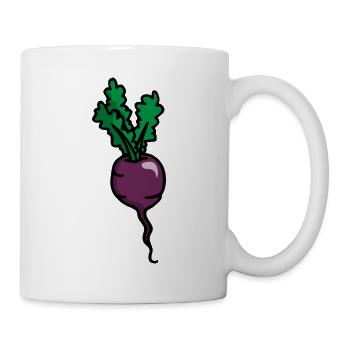 Radishes Beetroot Radish beetroot betterave - Mug - white - Right