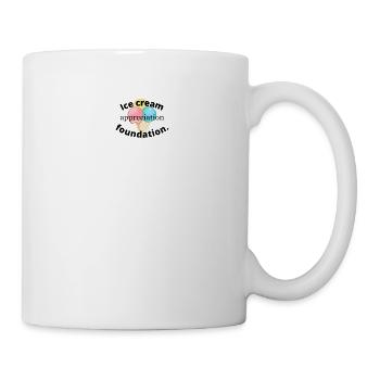 ice cream appreciation foundation - Mug - white - Right