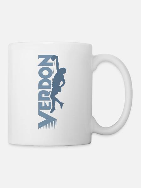 climb escalade verdon sport climbing - Mug blanc - blanc