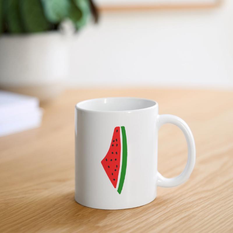 Melon pastèque Mug blanc