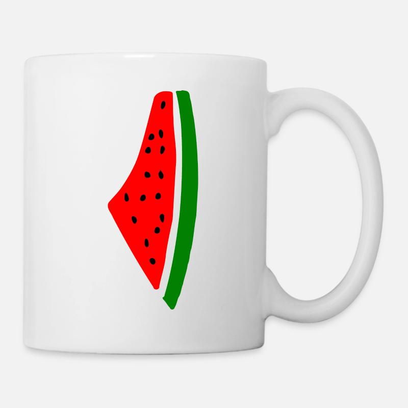Wassermelone Melone - Tasse - Weiß