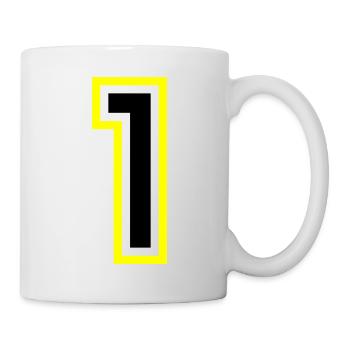 1 Number College - Mug - white - Right