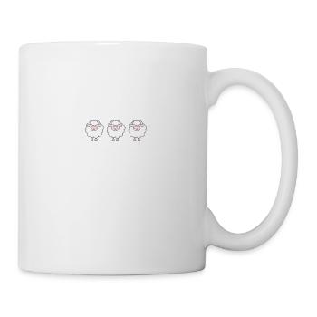 mouton - Mug blanc - blanc - Droite