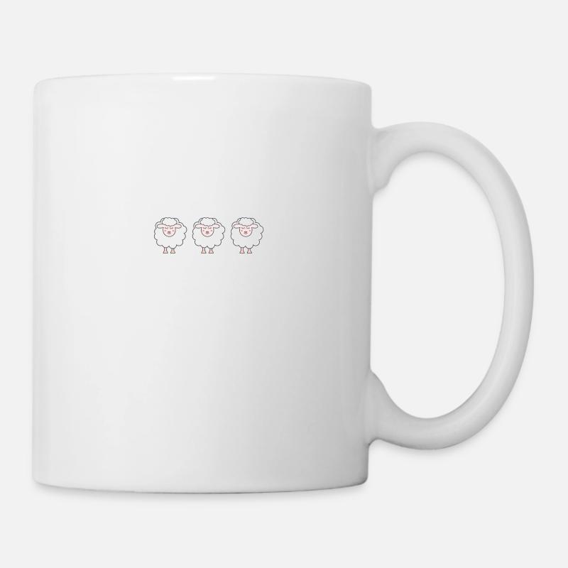 Schaf - Tasse - Weiß
