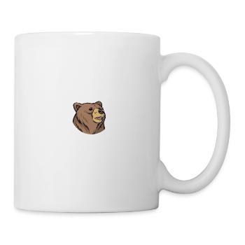 Russian bear with the slogan Russian soul for - Mug - white - Right