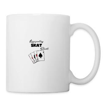 Skat Offizielles Shirt - Tasse - Weiß - Rechts