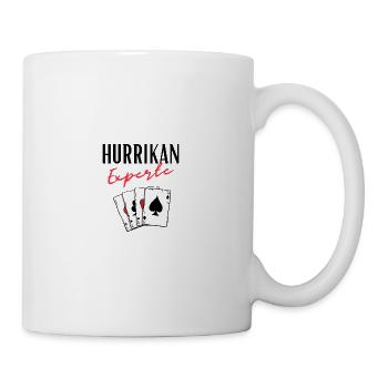 Expert en ouragan - Mug blanc - blanc - Droite