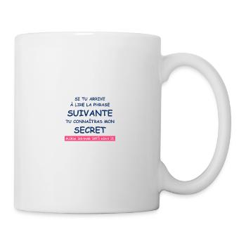 je vais être grande soeur - Mug blanc - blanc - Droite