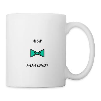 HAPPY FATHER'S DAY. DAD. FATHER'S DAY. FATHER - Mug - white - Right