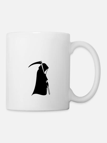 Der Tod - Tasse - Weiß