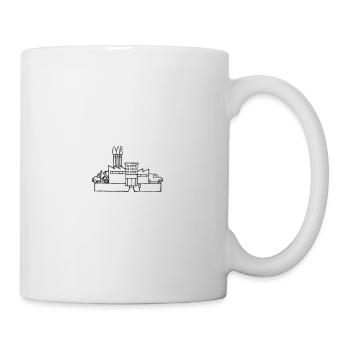 011 Buildings - Company Disposal Recycling - Mug - white - Right