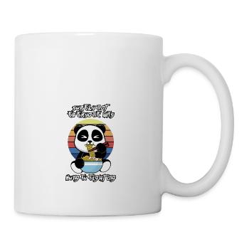 Kung-Fu-Kampf - Tasse - Weiß - Rechts