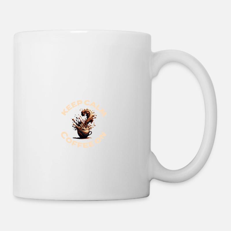 Kaffee Smash - Tasse - Weiß