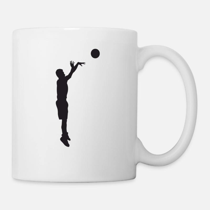 BASKETBALL - Mug - white