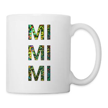 mimimi glitter - Mug blanc - blanc - Droite
