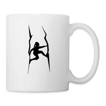 Kaminkletterer - Tasse - Weiß - Rechts