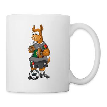 Portuguese Fan Lama - Mug - white - Right