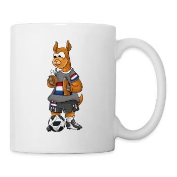 Dutch Fan Lama - Mug - white - Right