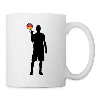 Basketball Win Germany - Mug - white - Right