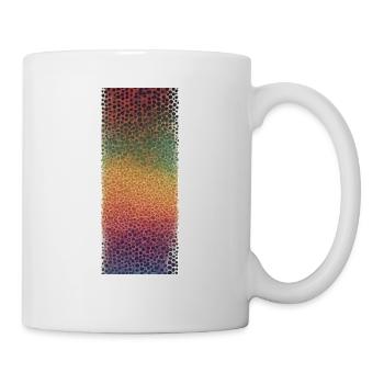 Graphiques en braille - Mug blanc - blanc - Droite