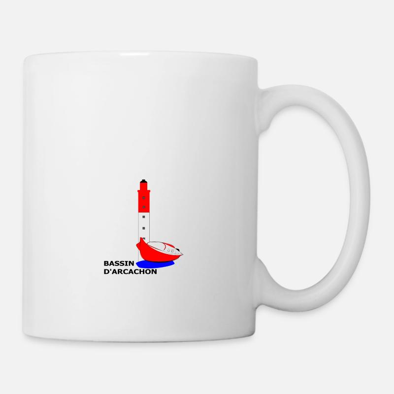 Bassin d'Arcachon - Mug blanc - blanc