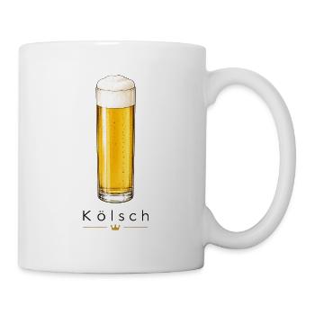 Kölsch - Tasse - Weiß - Rechts
