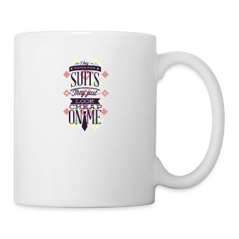 shirt,design,t-shirt - Tasse - Weiß - Rechts