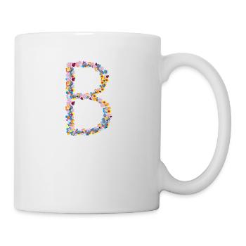 B FLOWERS - Tasse - Weiß - Rechts