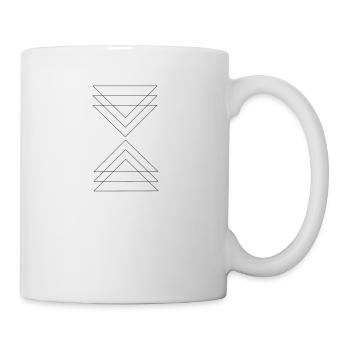 Triangle - Tasse - Weiß - Rechts