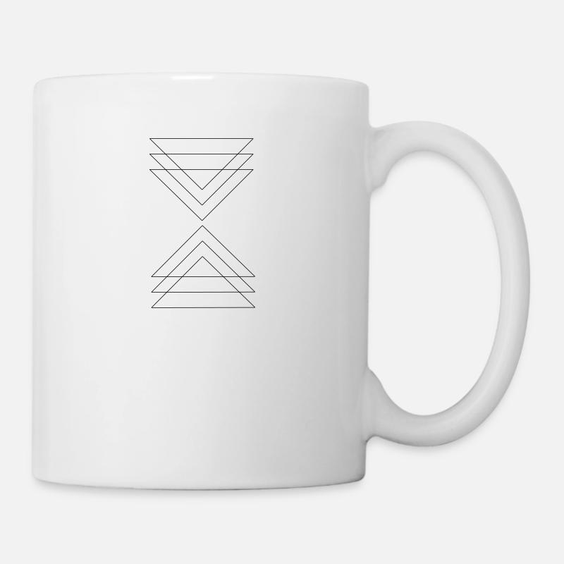 triangle - Mug - white