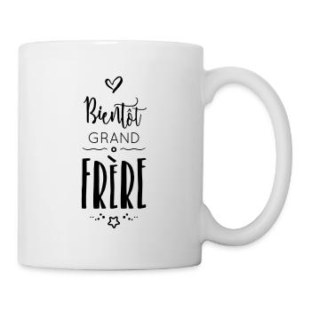 BIENTÔT GRAND FRÈRE - Mug blanc - blanc - Droite