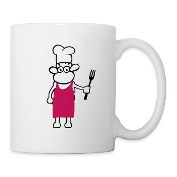 chef de cuisine - Mug blanc - blanc - Droite