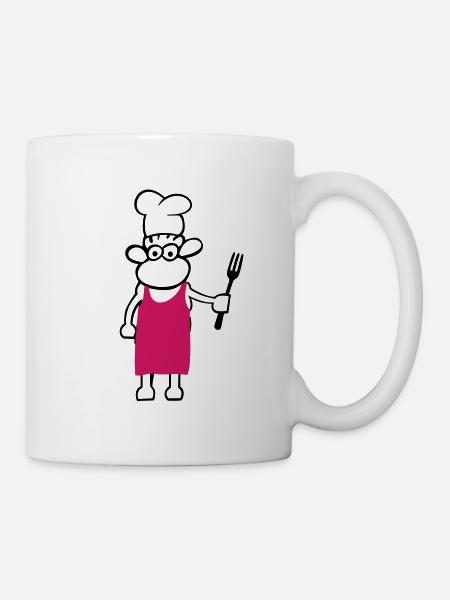 chef de cuisine - Mug blanc - blanc
