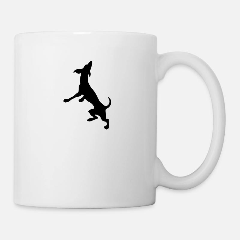 Hund - Tasse - Weiß