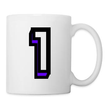 1. 1 JAHR. 1. JUBILÄUM. GEBURTSTAG 1 JAHR - Tasse - Weiß - Rechts