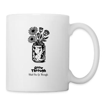 Grow Through What You Go Through - Mug - white - Right