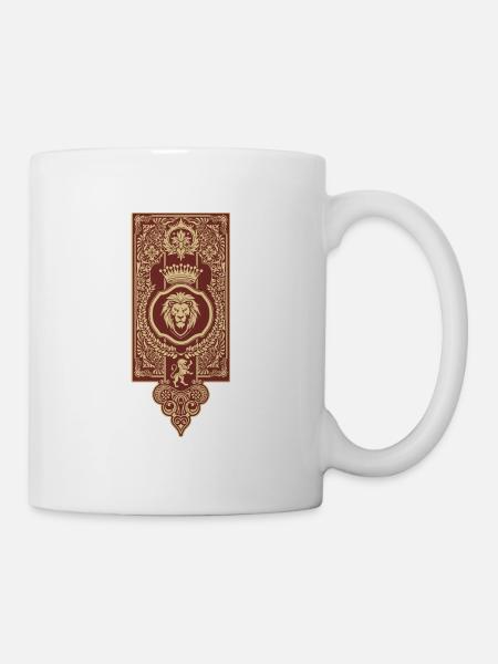 Wappen Schule der Löwenmagie - Tasse - Weiß