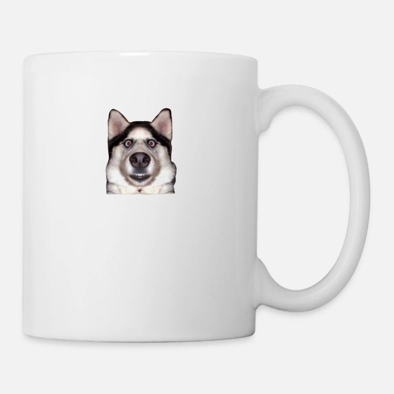 Funny Dog - Tasse - Weiß
